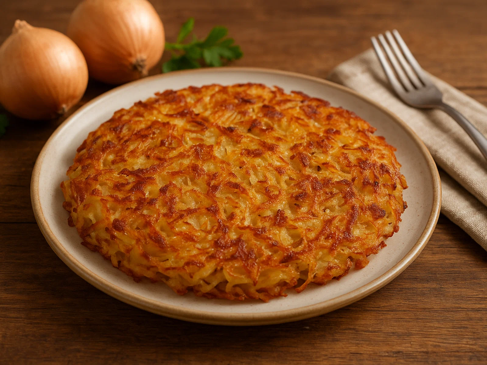 Klassischer Zwiebel-Rösti