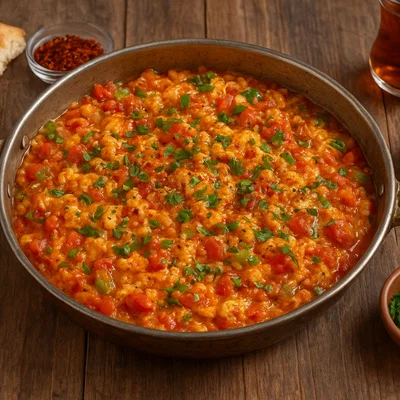 Klassisches türkisches Menemen