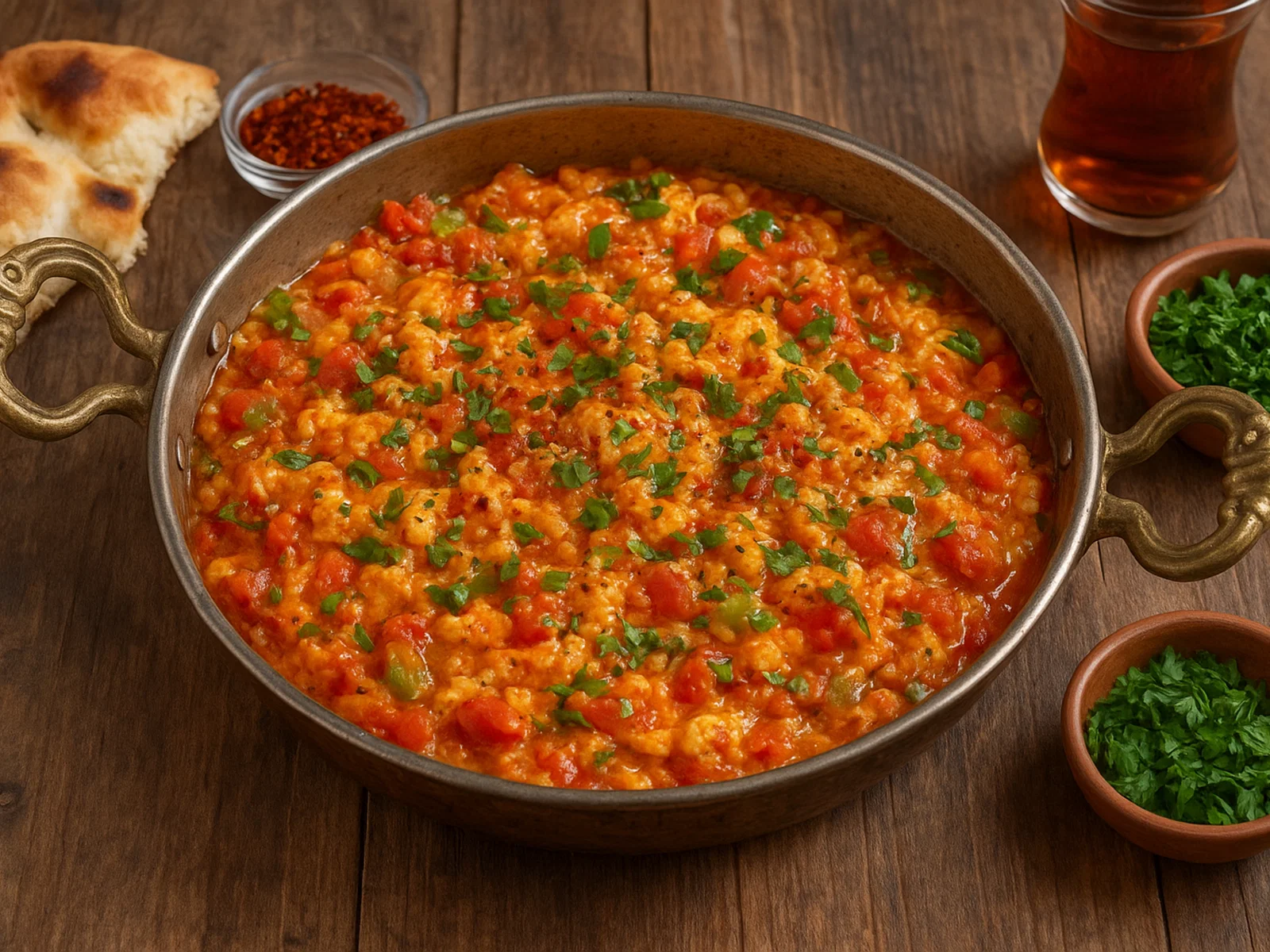 Klassisches türkisches Menemen