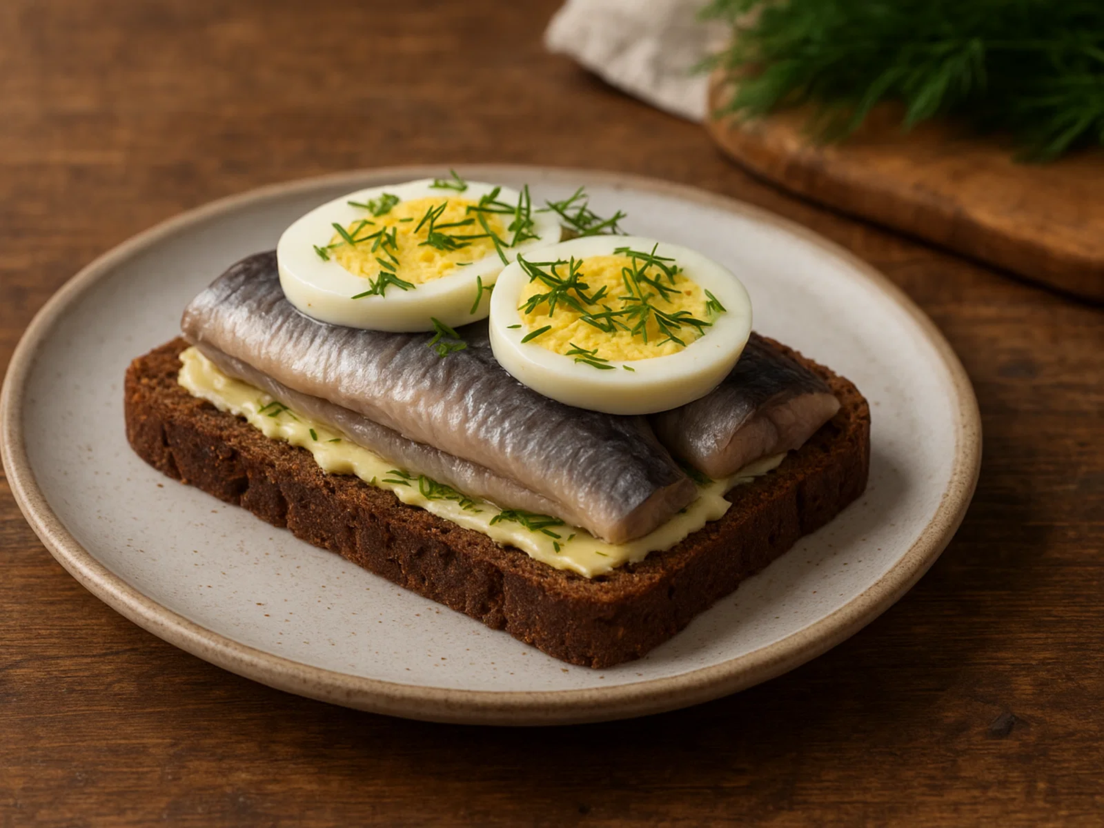Kiluvõileib – Estnische Herings-Roggenbrot-Schnittchen
