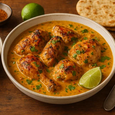 Kuku wa Kupaka – Hähnchen in würziger Kokos-Limetten-Sauce