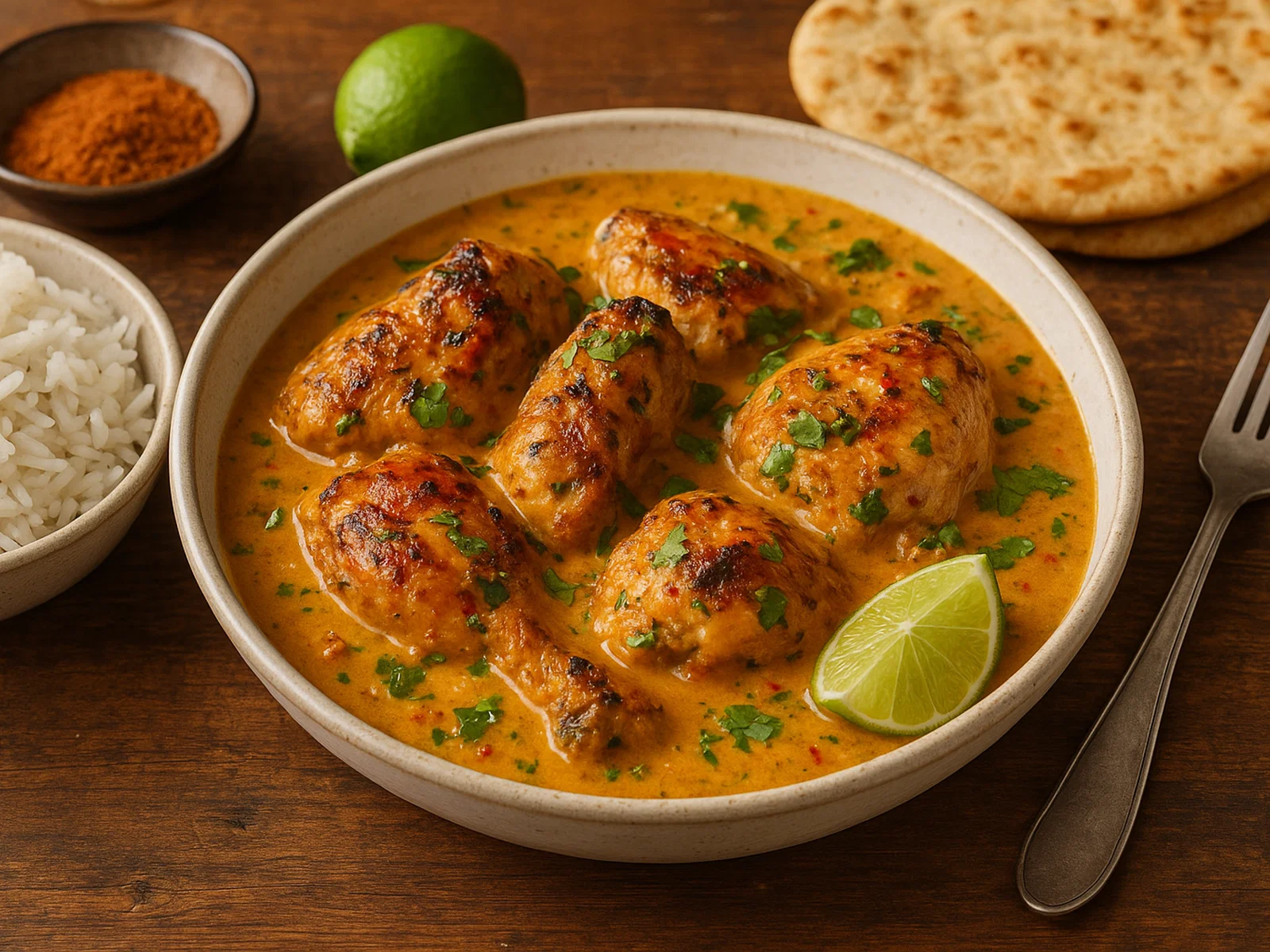 Kuku wa Kupaka – Hähnchen in würziger Kokos-Limetten-Sauce