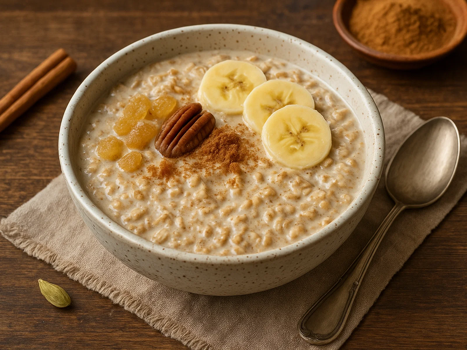 Chai-Gewürz-Overnight-Oats