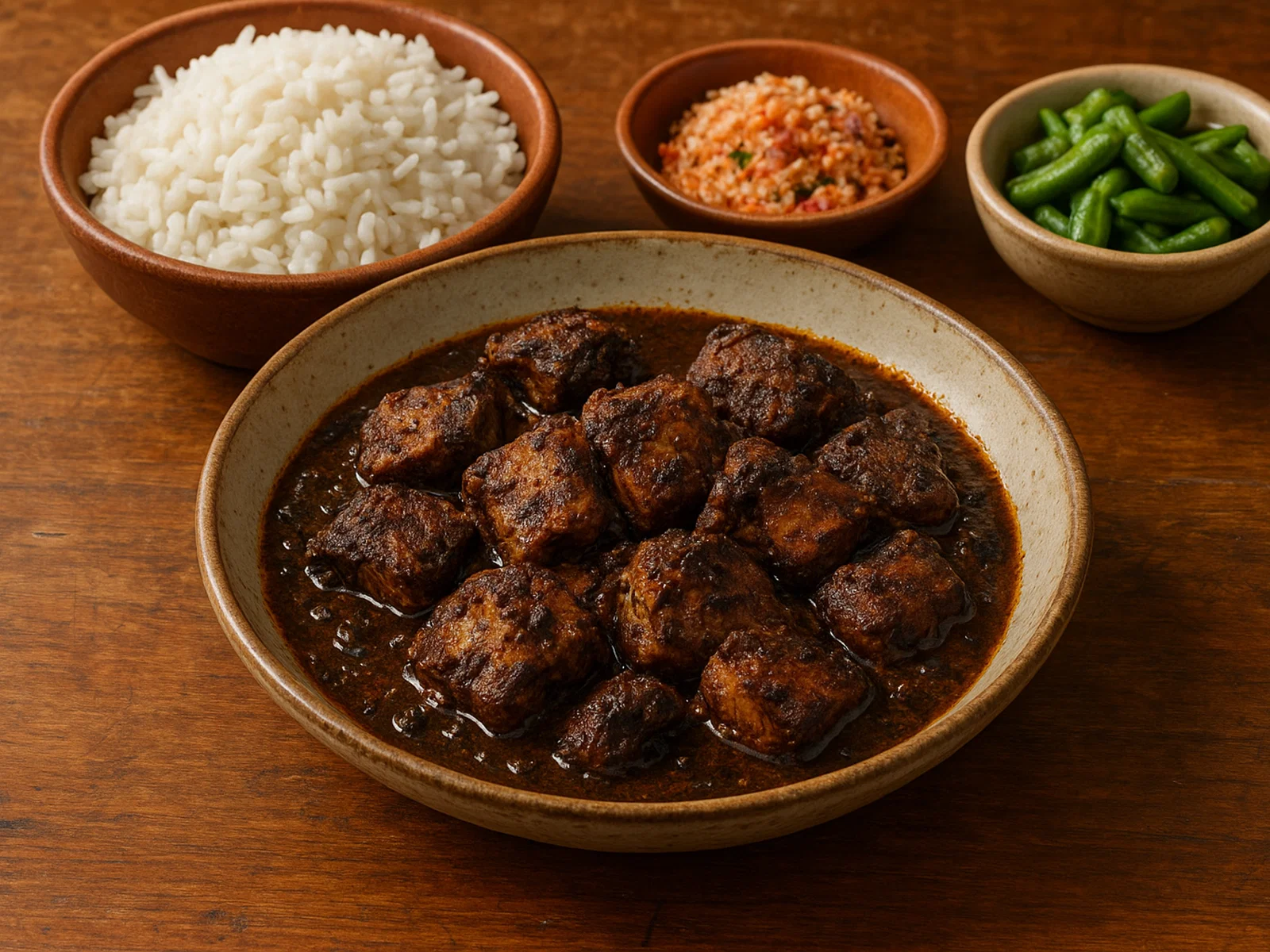 Sri Lankisches Fish Ambul Thiyal (saurer Gewürzfisch)