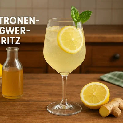 Zitronen-Ingwer-Spritz