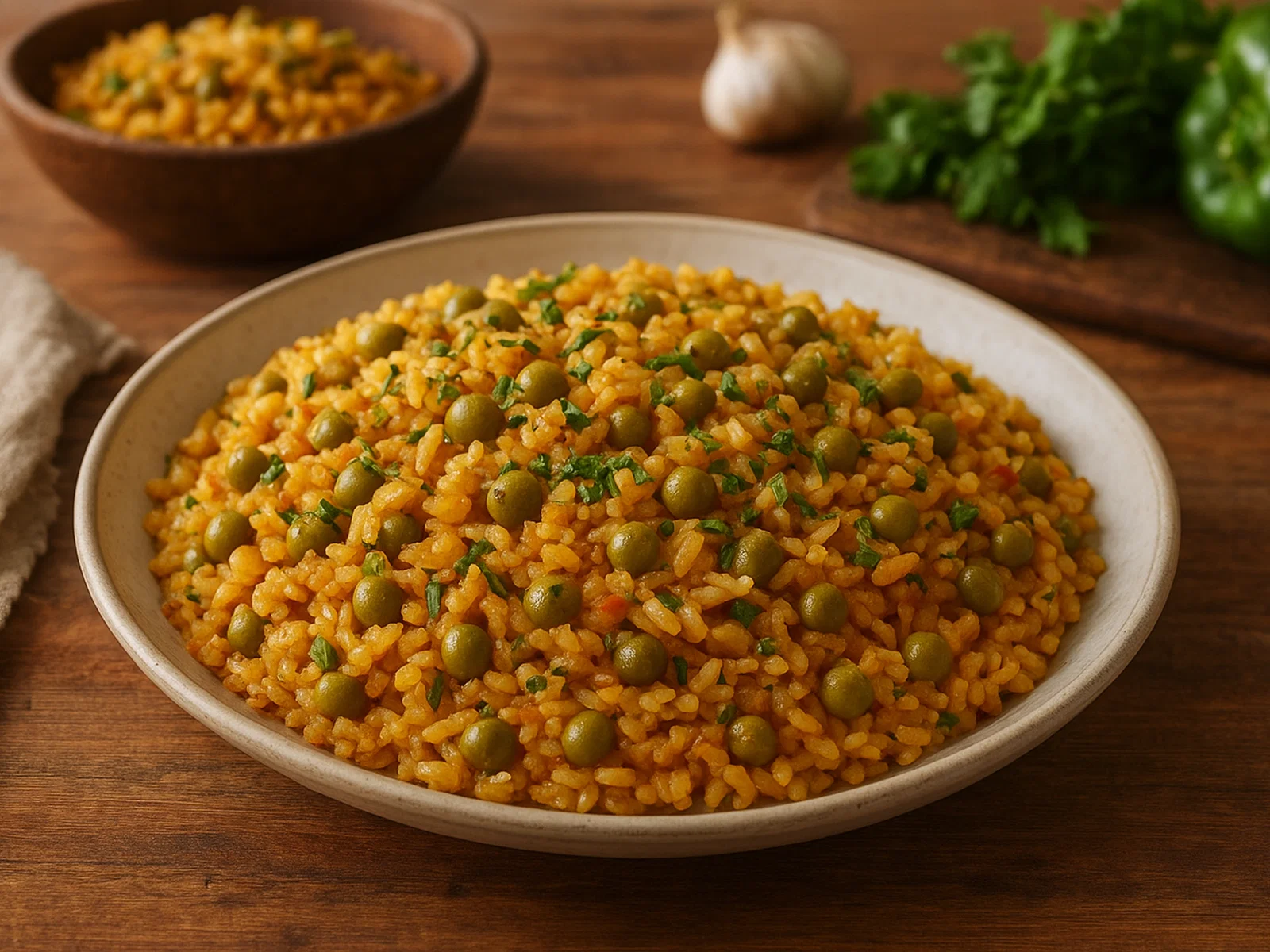Moro de Guandules mit Kokosmilch