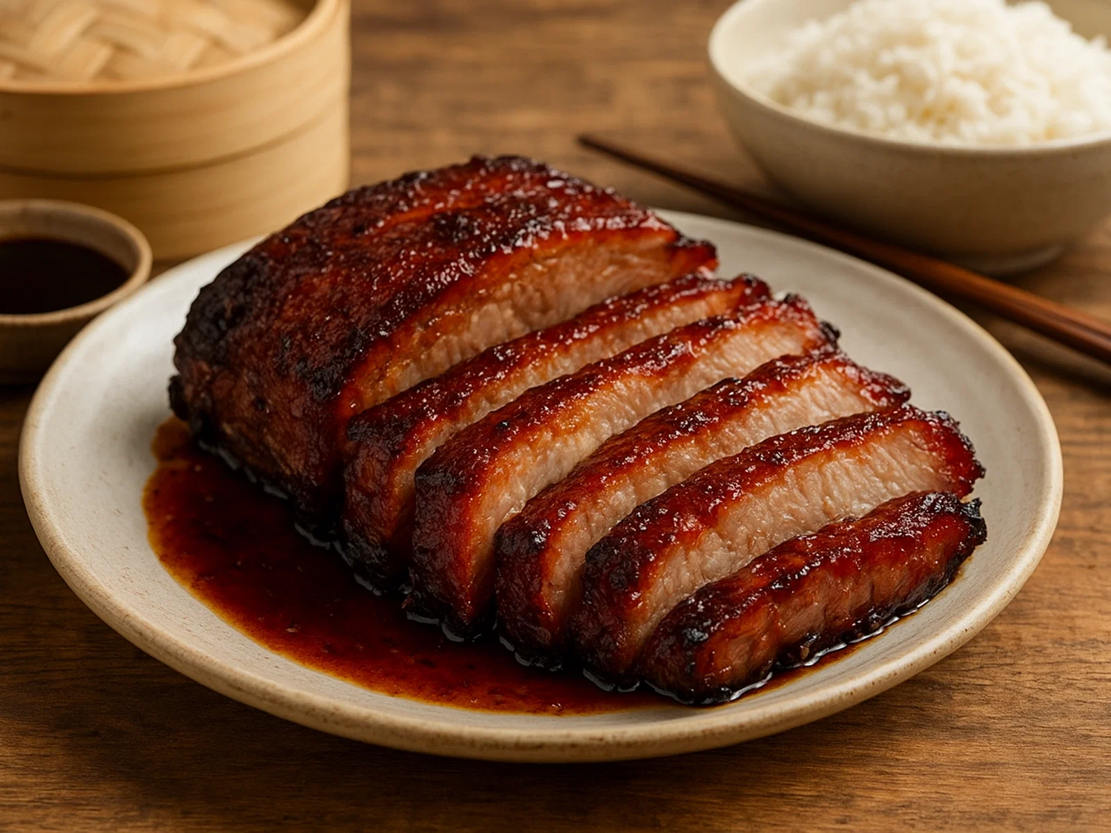Char Siu – chinesisches Barbecue-Schweinefleisch aus dem Ofen