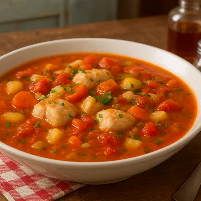 Bermuda Fish Chowder (Bermudische Fischsuppe)