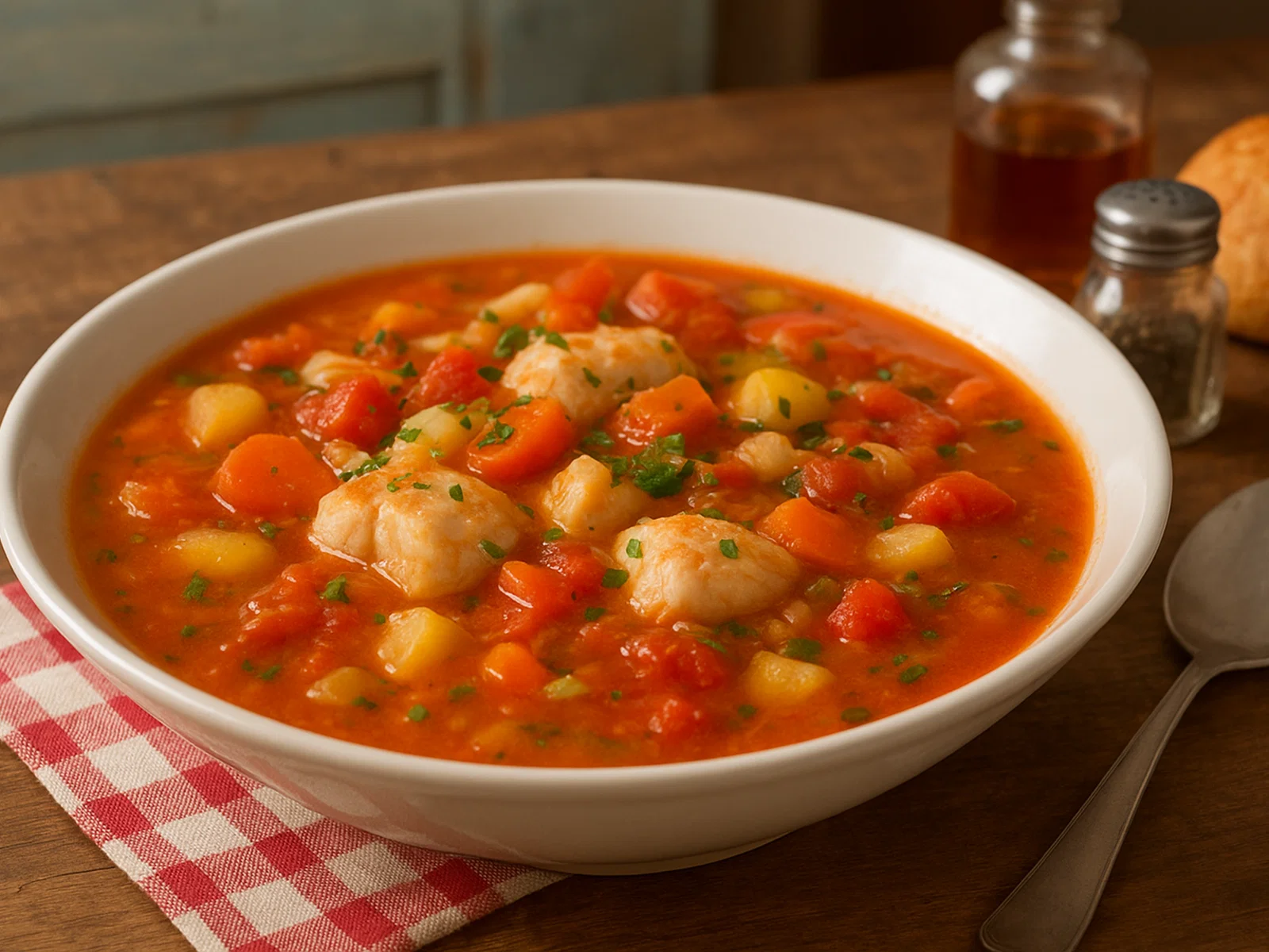 Bermuda Fish Chowder (Bermudische Fischsuppe)