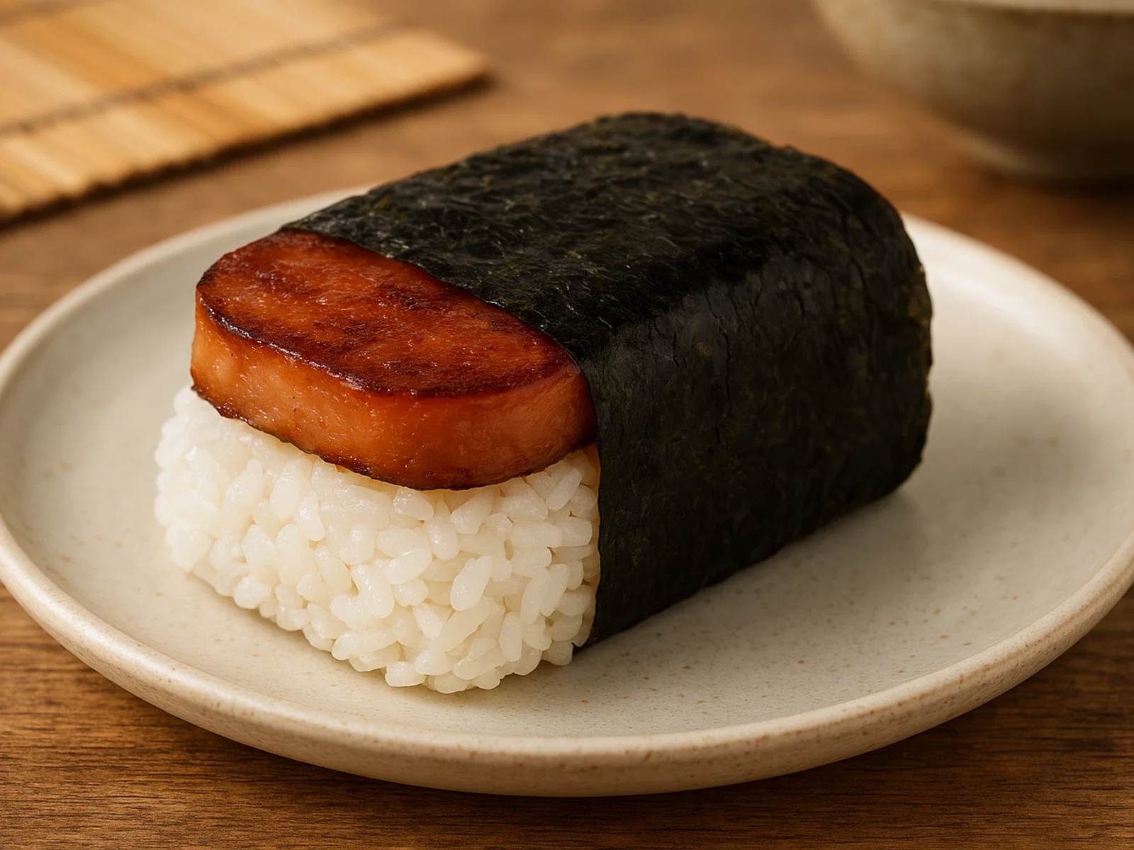 Spam Musubi – Hawaiischer Reis-Snam mit Spam und Nori