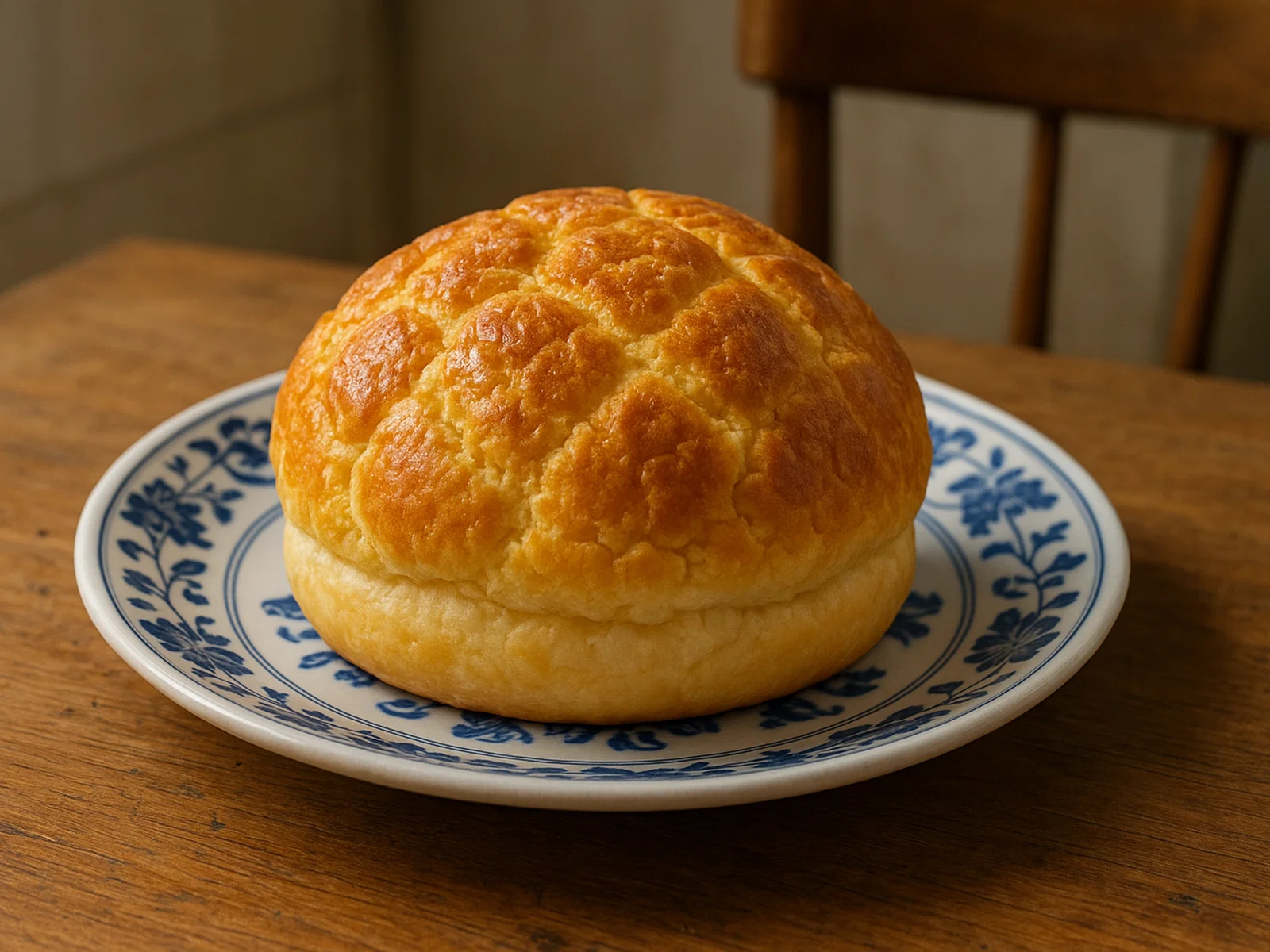 Ananasbrötchen (Bolo Bao) mit knuspriger Kruste