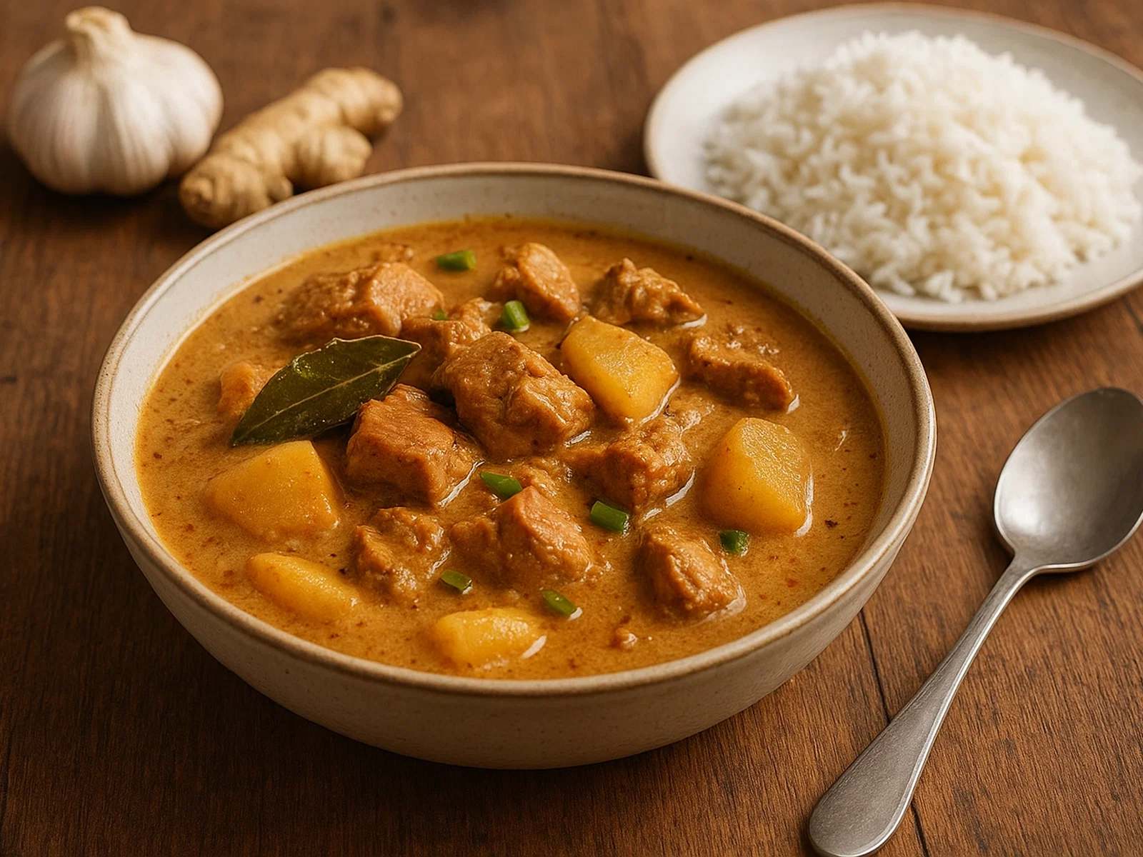 Ladob – Philippinischer Eintopf in Kokosmilch mit Ingwer und Knoblauch