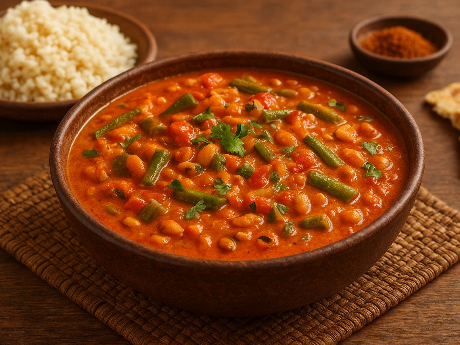 Djouka – Westafrikanischer Erdnuss-Tomaten-Eintopf