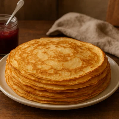 Palačinky – dünne böhmische Pfannkuchen