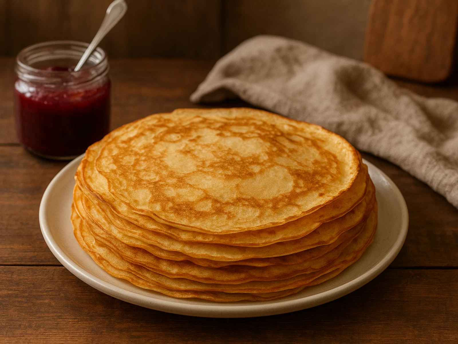 Palačinky – dünne böhmische Pfannkuchen