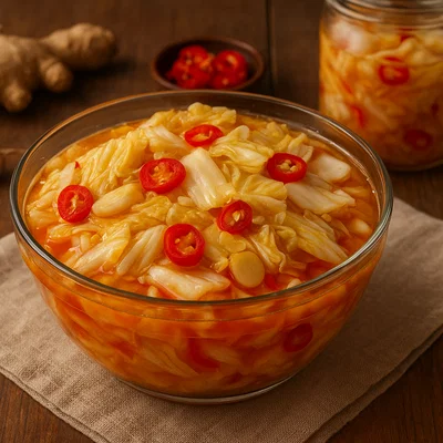 Süß-sauer-scharfe Chinakohl-Pickles