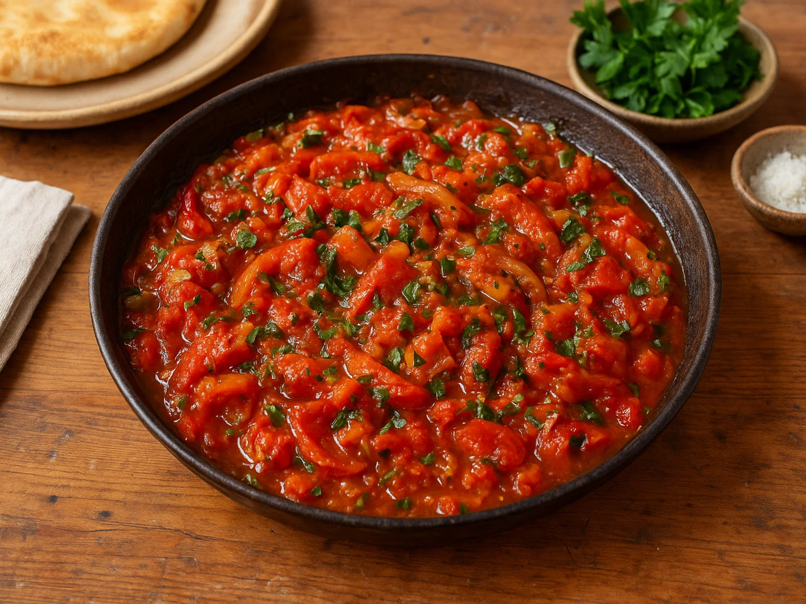 Galayet Bandora – Jordanische Tomatenpfanne