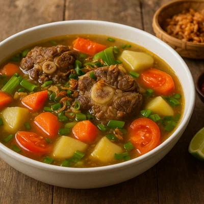 Sop Buntut – Indonesische Ochsenschwanzsuppe