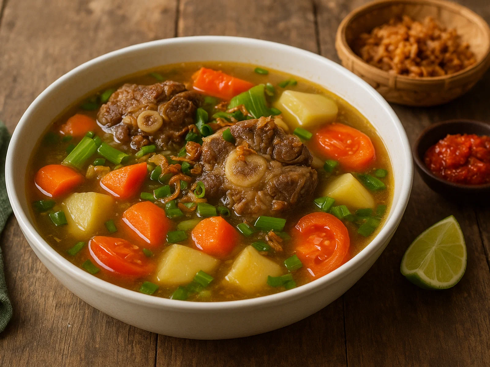 Sop Buntut – Indonesische Ochsenschwanzsuppe