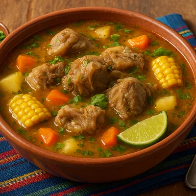 Sopa de Pata – salvadorianische Rinderfuß-Suppe