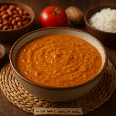 G-nut Sauce (Afrikanische Erdnusssauce)