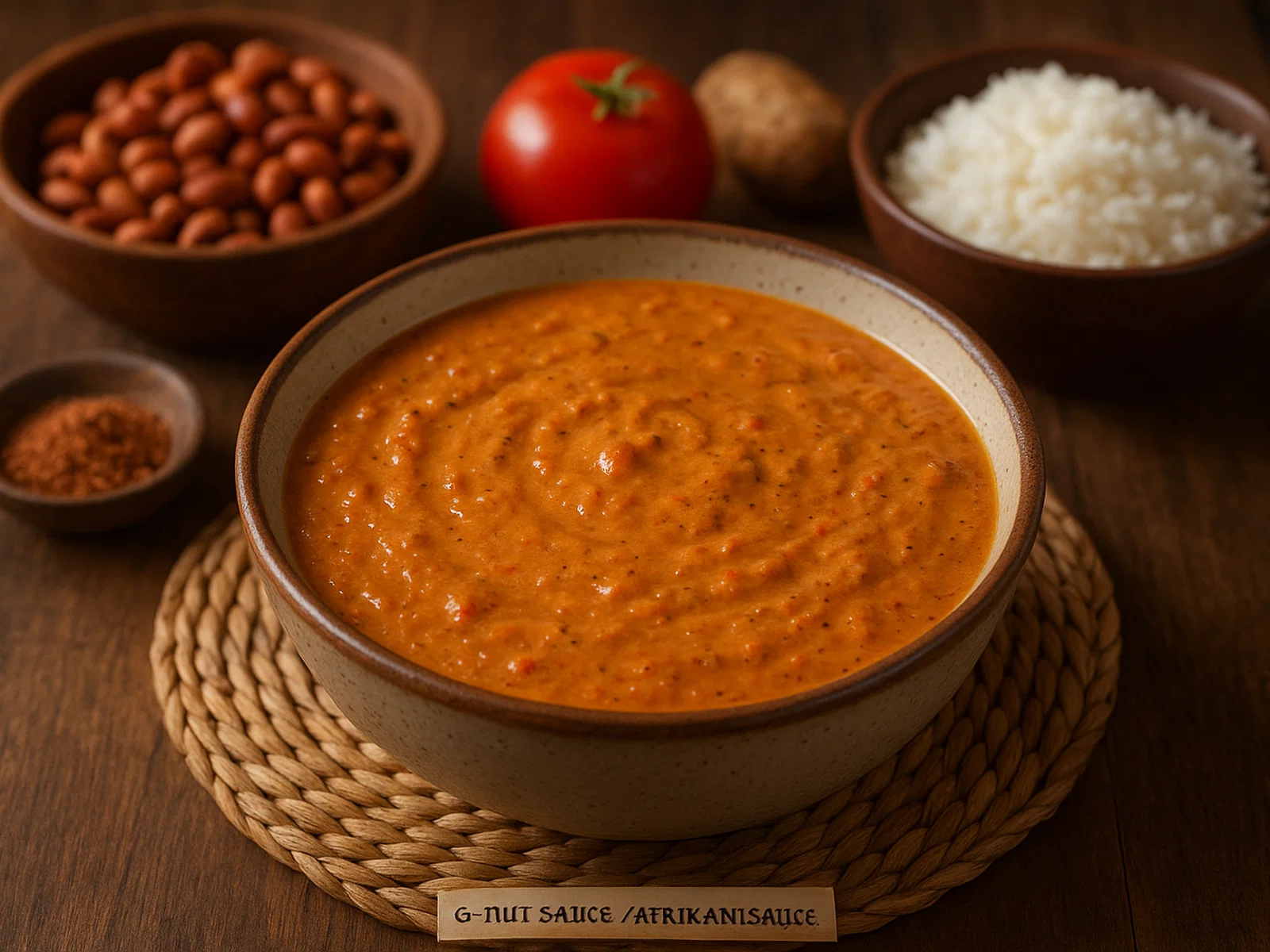 G-nut Sauce (Afrikanische Erdnusssauce)