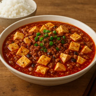 Mapo Tofu (Sichuan-Art)