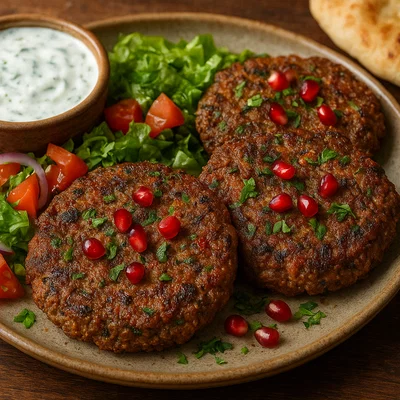 Chapli Kabab – würzige pakistanische Hackfleischkebabs