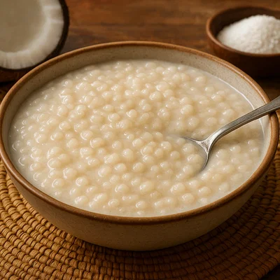 Saksak – Sago-Kokospudding aus Papua-Neuguinea