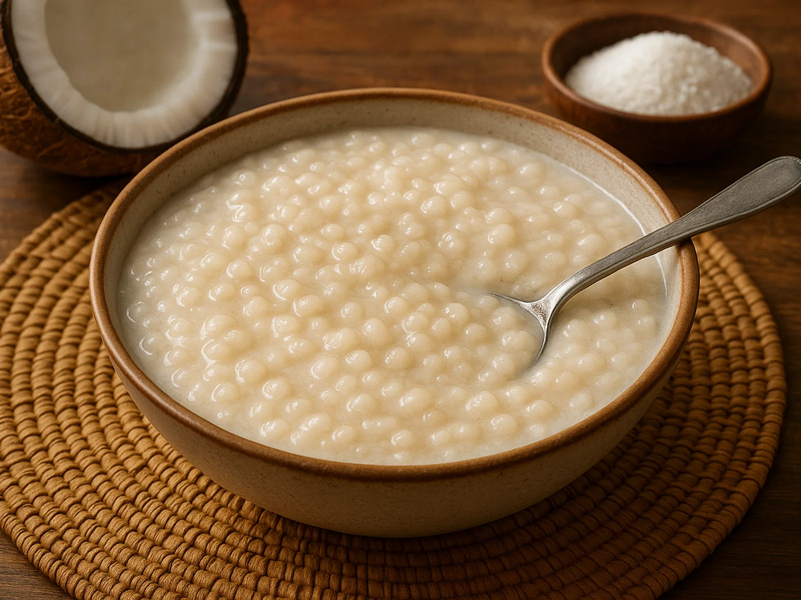 Saksak – Sago-Kokospudding aus Papua-Neuguinea