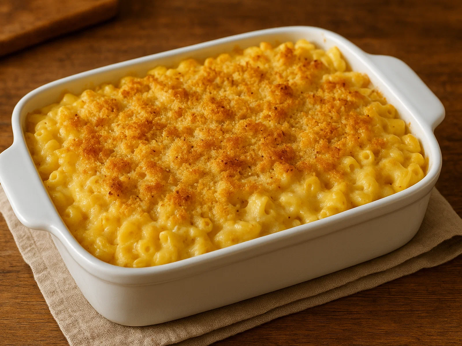 Cremige Macaroni und Käse aus dem Ofen