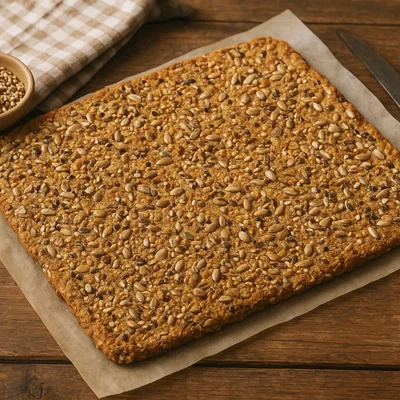 Kerniges Knäckebrot mit Saaten