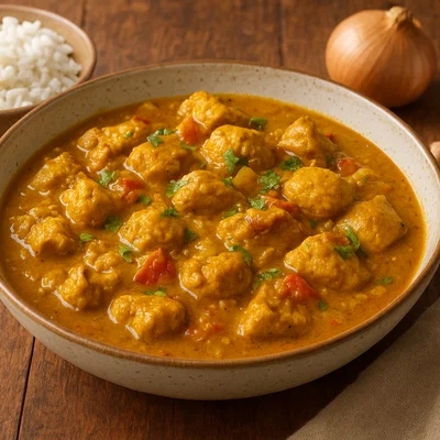 Cari Poulet – Kreolisches Hähnchencurry
