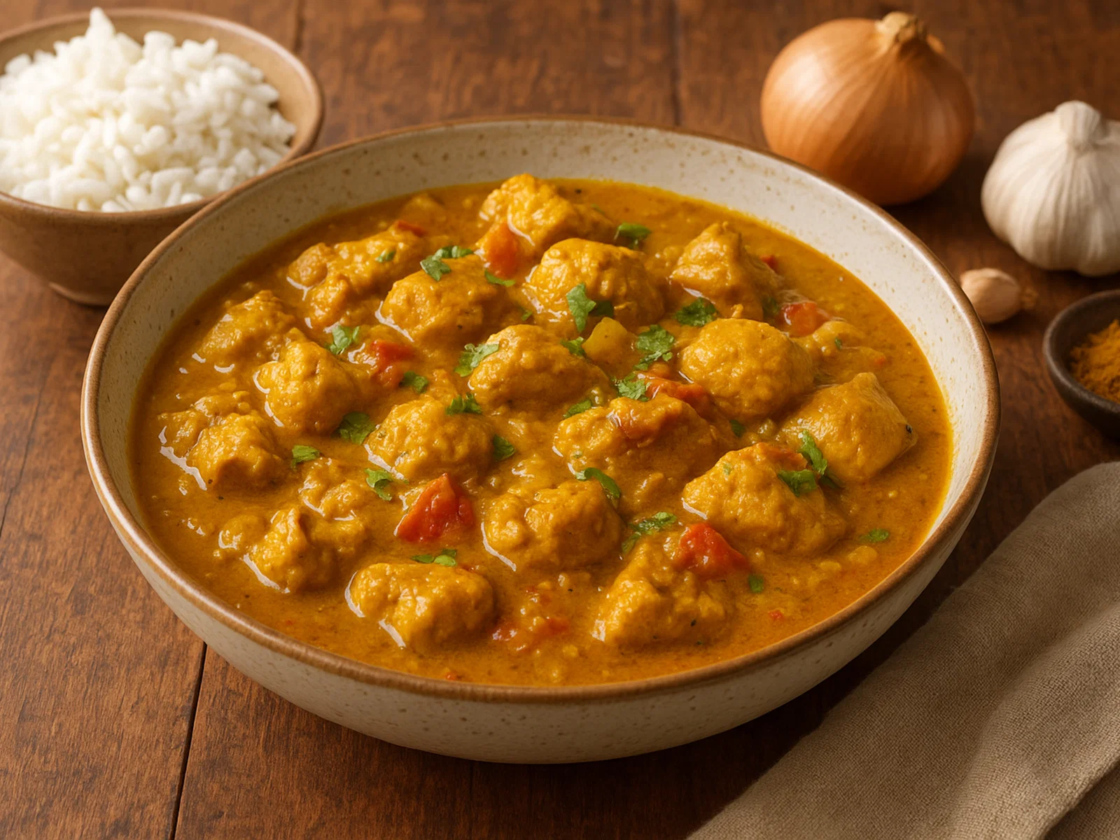 Cari Poulet – Kreolisches Hähnchencurry