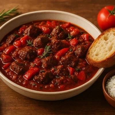 Vakaday – Mediterraner Schmortopf mit zartem Rindfleisch
