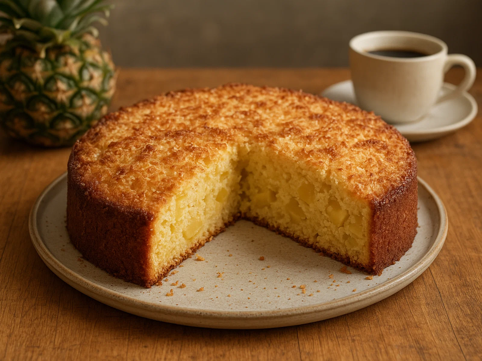 Saftiger Ananas-Kokos-Kuchen