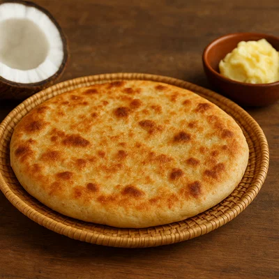 Huni Roshi – Maledivisches Kokos-Fladenbrot