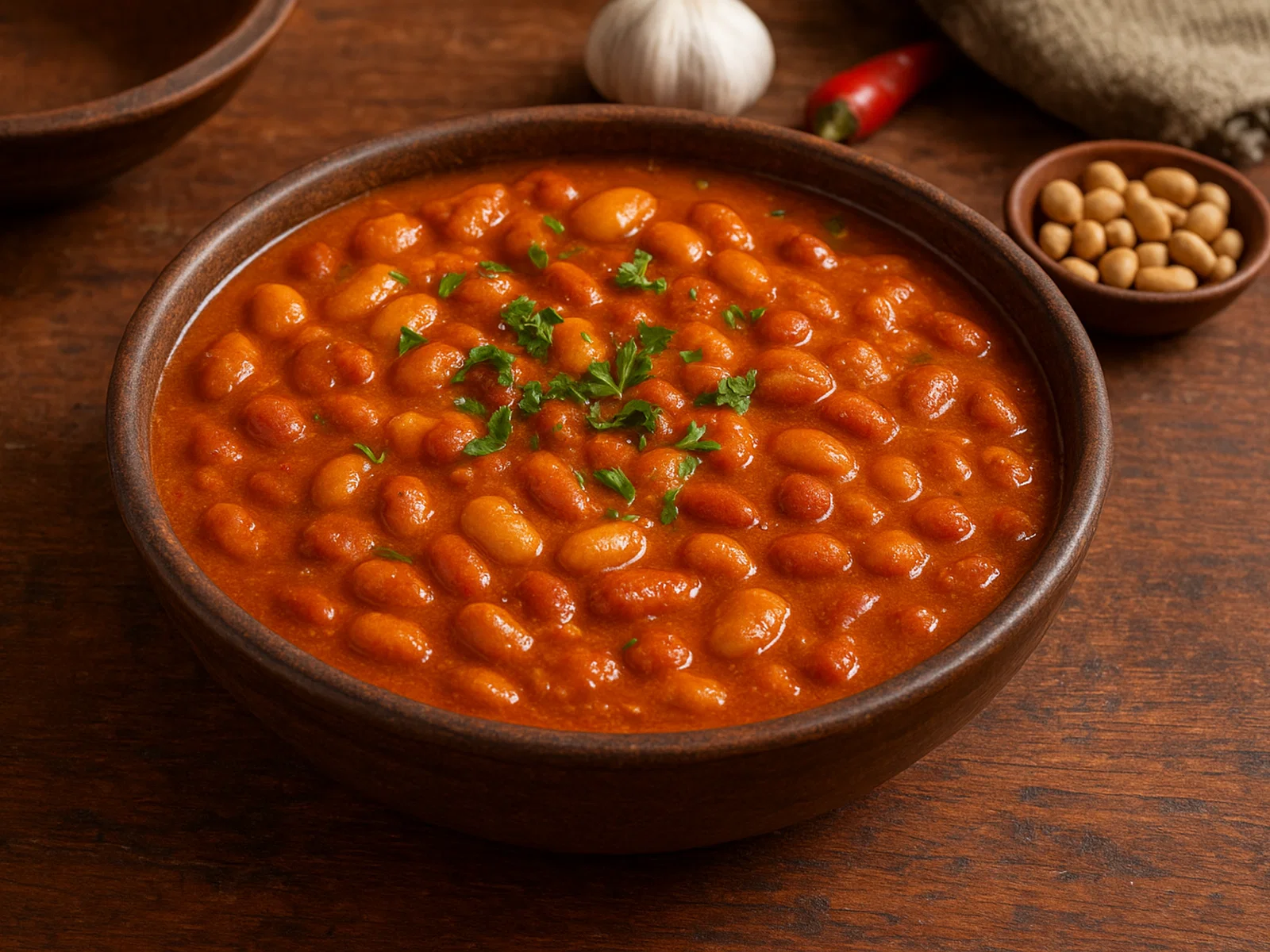 Madesu – Kongolesischer Bohneneintopf in Tomatensauce