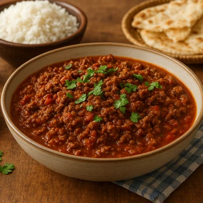 Suugo Suqaar – Somalische Hackfleisch‑Tomatensauce