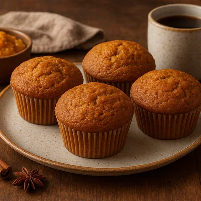 Saftige Kürbisgewürz-Muffins