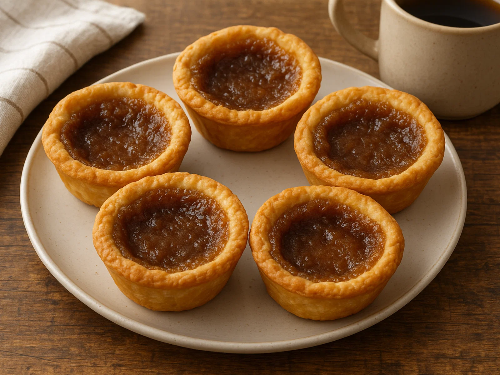 Klassische Kanadische Butter Tarts