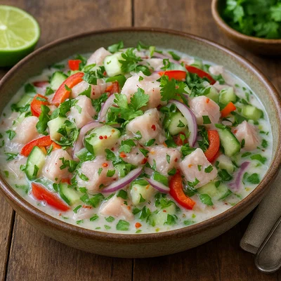 Ota Taukave – Polynesischer Kokos-Fischsalat
