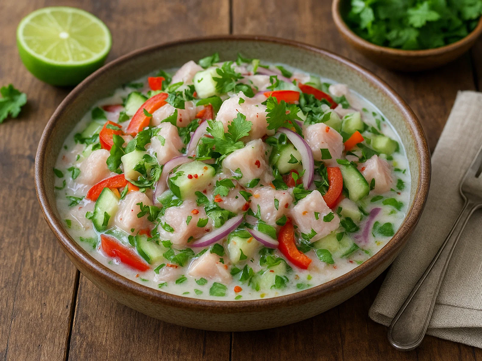 Ota Taukave – Polynesischer Kokos-Fischsalat