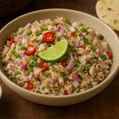 Boshi Mashuni – Maledivischer Thunfisch-Kokos-Salat