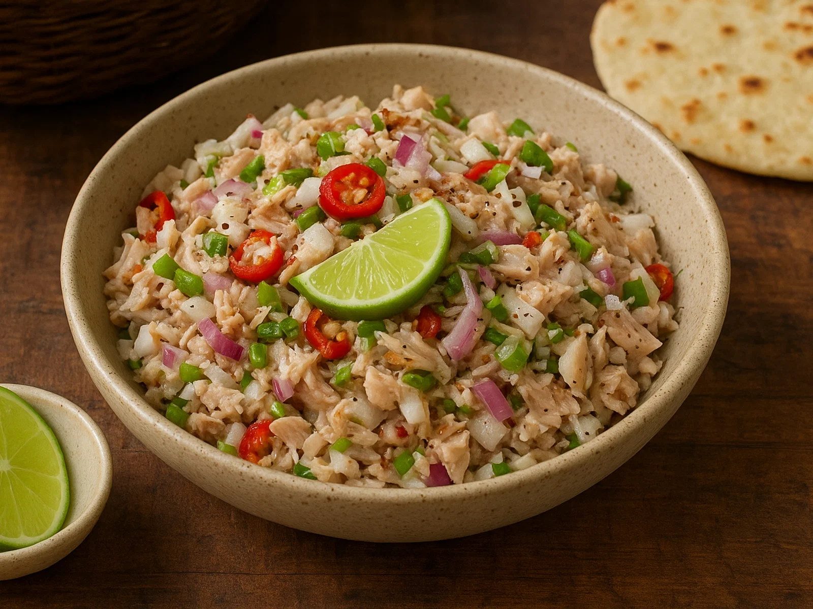 Boshi Mashuni – Maledivischer Thunfisch-Kokos-Salat