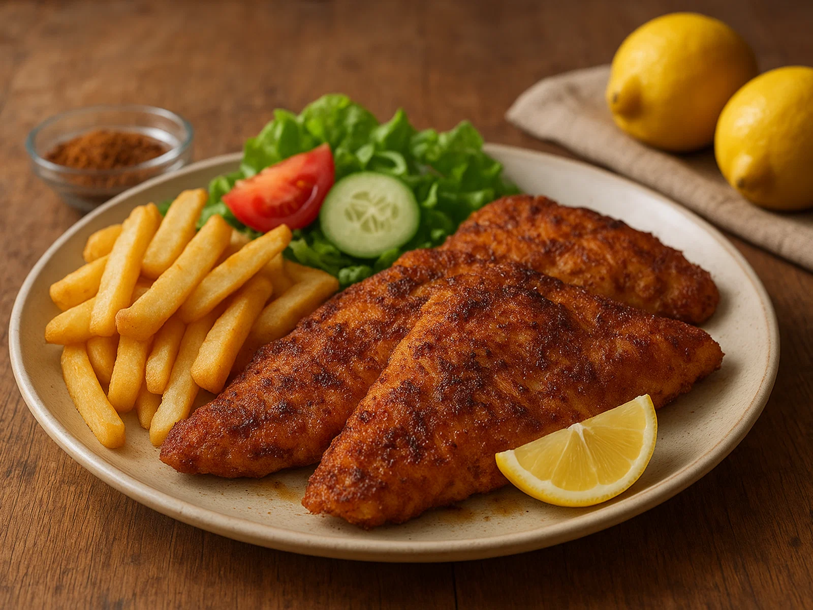 Saint Helena Fish Fry mit würziger Marinade