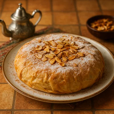 Marokkanische Hähnchen-Pastilla (Bastilla)