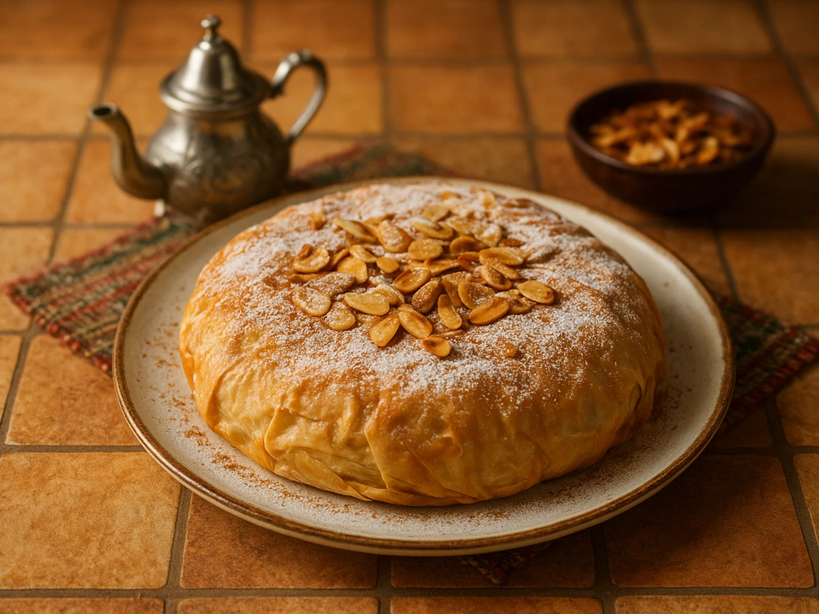 Marokkanische Hähnchen-Pastilla (Bastilla)
