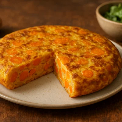 Spanische Karotten-Tortilla