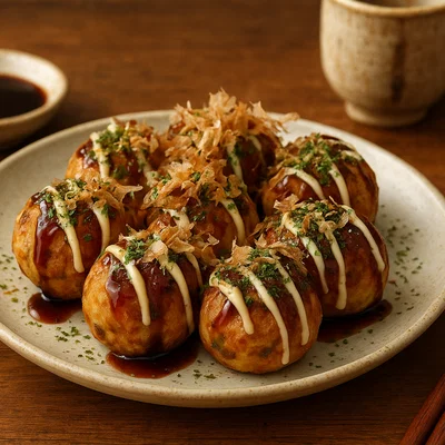 Klassische japanische Takoyaki